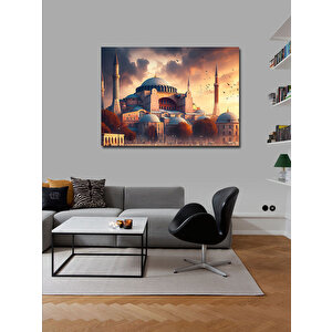 Kanvas Tablo Cami Manzarası 70x100 cm