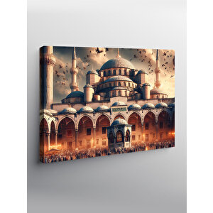 Kanvas Tablo Cami Manzarası