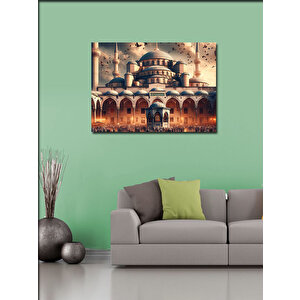 Kanvas Tablo Cami Manzarası