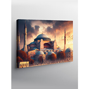 Kanvas Tablo Cami Manzarası