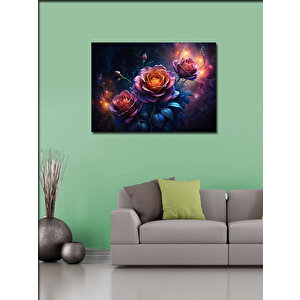 Kanvas Tablo Karanlık Güller 70x100 cm