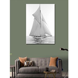 Kanvas Tablo Yelkenli Tekne 70x100 cm