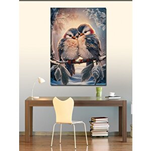 Kanvas Tablo Daldaki Kuşlar 100x140 cm