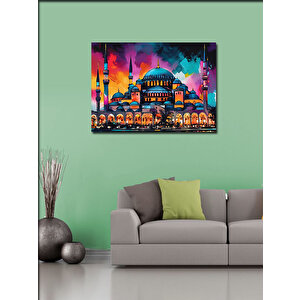 Kanvas Tablo Cami Manzarası 70x100 cm