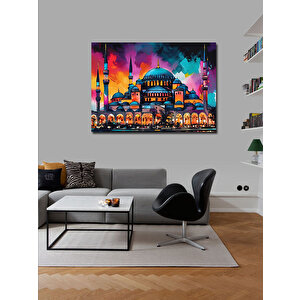 Kanvas Tablo Cami Manzarası 70x100 cm