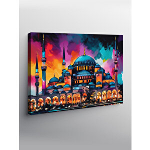 Kanvas Tablo Cami Manzarası