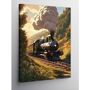 Kanvas Tablo Tren Manzarası