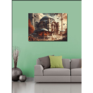 Kanvas Tablo Cami Manzarası 70x100 cm