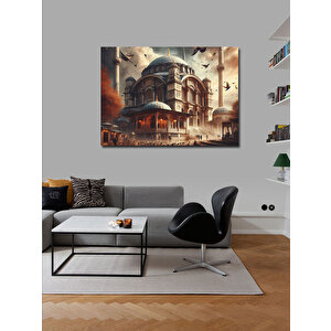 Kanvas Tablo Cami Manzarası 70x100 cm