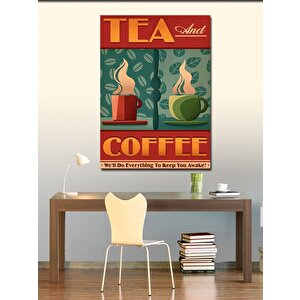 Kanvas Tablo Çay Ve Kahve 70x100 cm