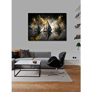 Kanvas Tablo Yelkenli Tekneler 70x100 cm