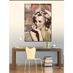 Kanvas Tablo Retro Kadın