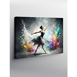 Kanvas Tablo Balerin Kadın 70x100 cm