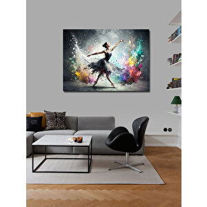 Kanvas Tablo Balerin Kadın 70x100 cm