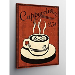 Kanvas Tablo Cappuccino Kahve