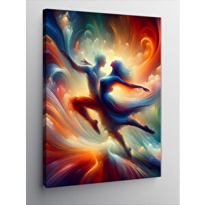 Kanvas Tablo Dans Eden Çift 100x140 cm