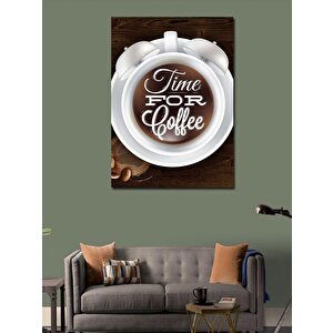 Kanvas Tablo Kahve Temalı 70x100 cm