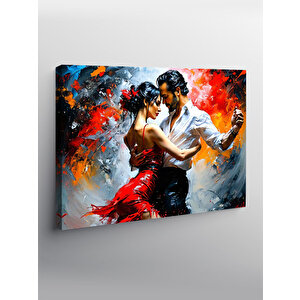 Kanvas Tablo Dans Eden Çift 100x140 cm
