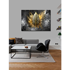 Kanvas Tablo Ağaç Yaprağı 100x140 cm