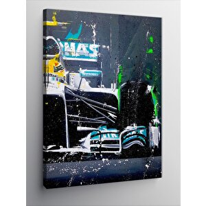 Kanvas Tablo Formula Temalı 100x140 cm