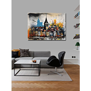 Kanvas Tablo Galata Kulesi İstanbul