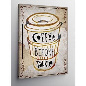 Kanvas Tablo Kahve Temalı