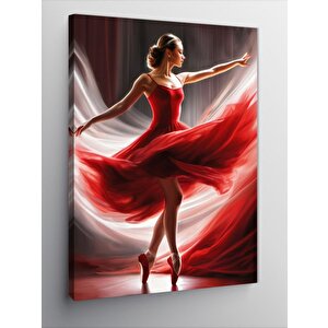 Kanvas Tablo Balerin Kadın 70x100 cm