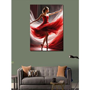 Kanvas Tablo Balerin Kadın 70x100 cm