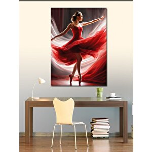 Kanvas Tablo Balerin Kadın 70x100 cm