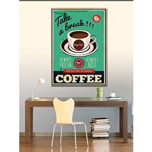 Kanvas Tablo Kahve Temalı 70x100 cm