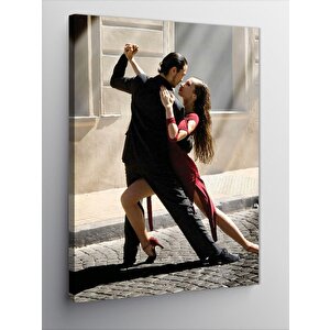 Kanvas Tablo Dans Eden Çift
