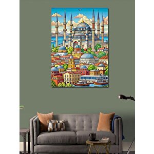 Kanvas Tablo İstanbul Minyatürü