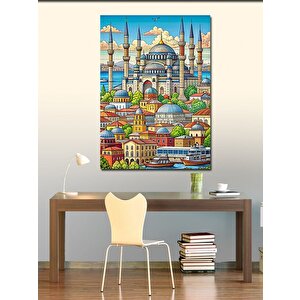Kanvas Tablo İstanbul Minyatürü