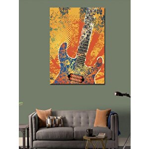 Kanvas Tablo Elektro Gitar