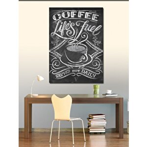 Kanvas Tablo Kahve Temalı 70x100 cm