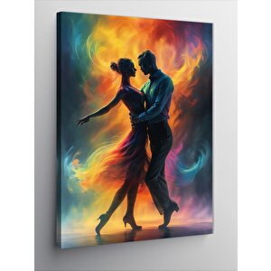 Kanvas Tablo Dans Eden Çift