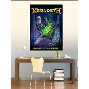 Kanvas Tablo Megadeth Müzik Grubu