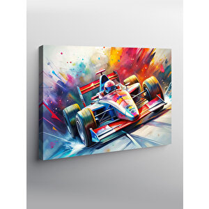 Kanvas Tablo Formula 1 Arabaları 70x100 cm