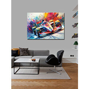 Kanvas Tablo Formula 1 Arabaları 70x100 cm