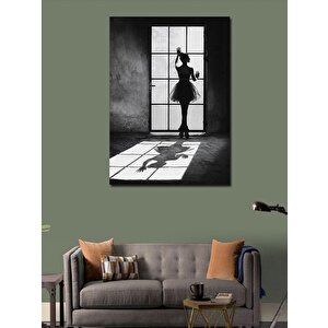 Kanvas Tablo Balerin Kız 100x140 cm