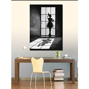 Kanvas Tablo Balerin Kız 100x140 cm