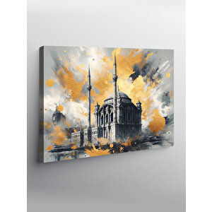 Kanvas Tablo İstanbul Ortaköy Camii 100x140 cm