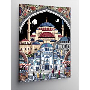 Kanvas Tablo Cami Miyatürü