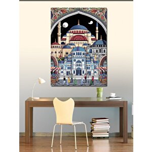 Kanvas Tablo Cami Miyatürü