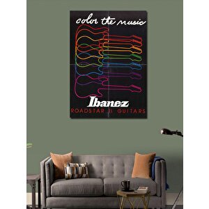 Kanvas Tablo İbanez Elektro Gitar