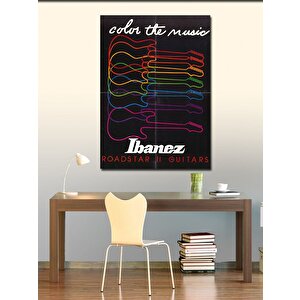 Kanvas Tablo İbanez Elektro Gitar