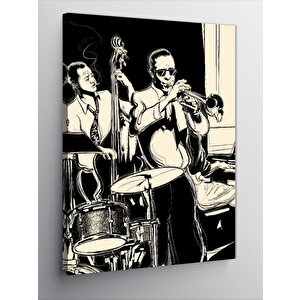 Kanvas Tablo Jazz Caz Müzik