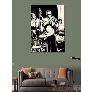 Kanvas Tablo Jazz Caz Müzik