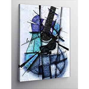 Kanvas Tablo Akustik Gitar