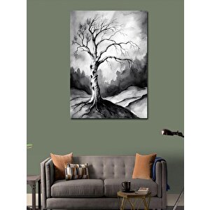 Kanvas Tablo Kuru Ağaç 70x100 cm